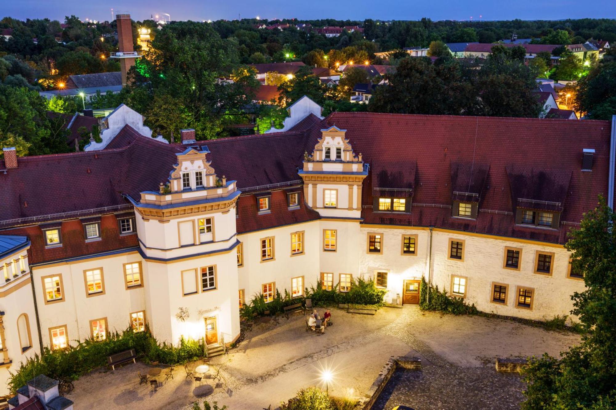 Hotel Schloss Schkopau Eksteriør bilde